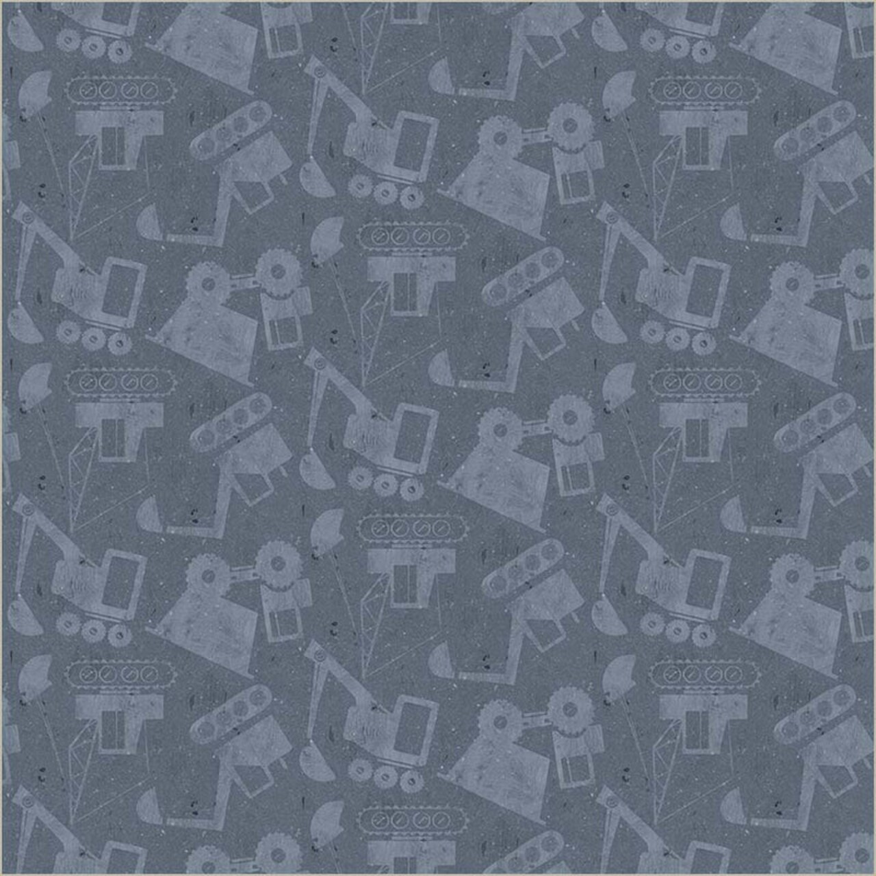 Fabric Windham Workwear Load by Load Diggers & Dozers by the Quarter Yard 54943-4